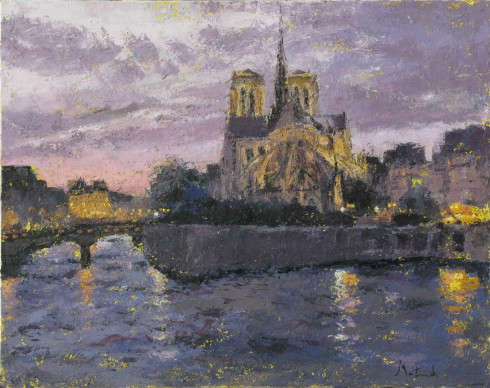 Crépuscule Paris