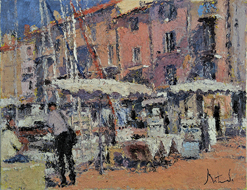 Peintres du port (Saint-Tropez)